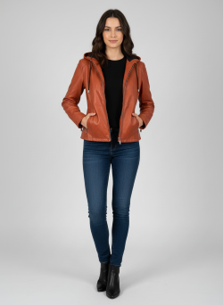 Almond jacket hand dyed  by Dubey  (D 157)